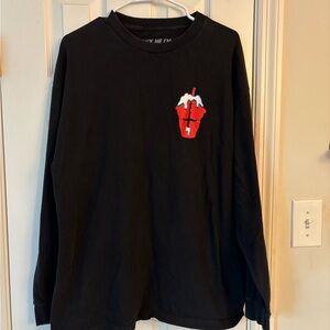 Slushcult Black Graphic Tee with Slush graphic design